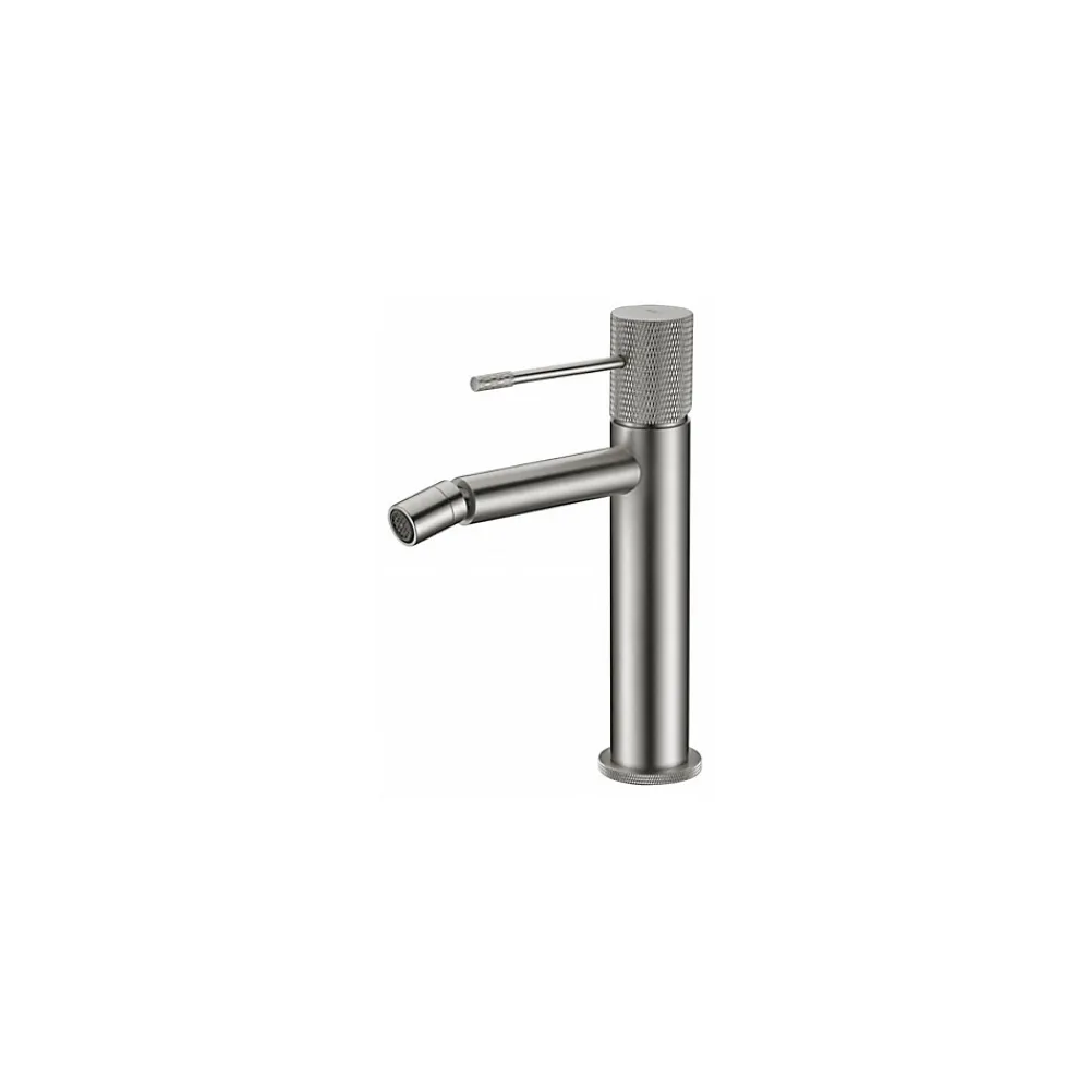 Robinet De Bidet|Imex Products Mitigeur bidet monocommande en laiton finition or rose brosse avec cartouche ceramique