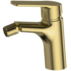 Robinet De Bidet|Essebagno Mitigeur bidet or brossé Full