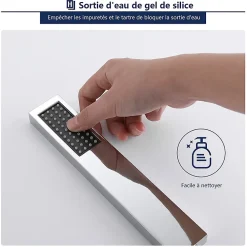 Robinet De Baignoire|Homelody Mitigeur de Baignoire Cascade Robinet de Douche Mural avec Douchette à Mains Laiton Set de douche en Laiton Chromé