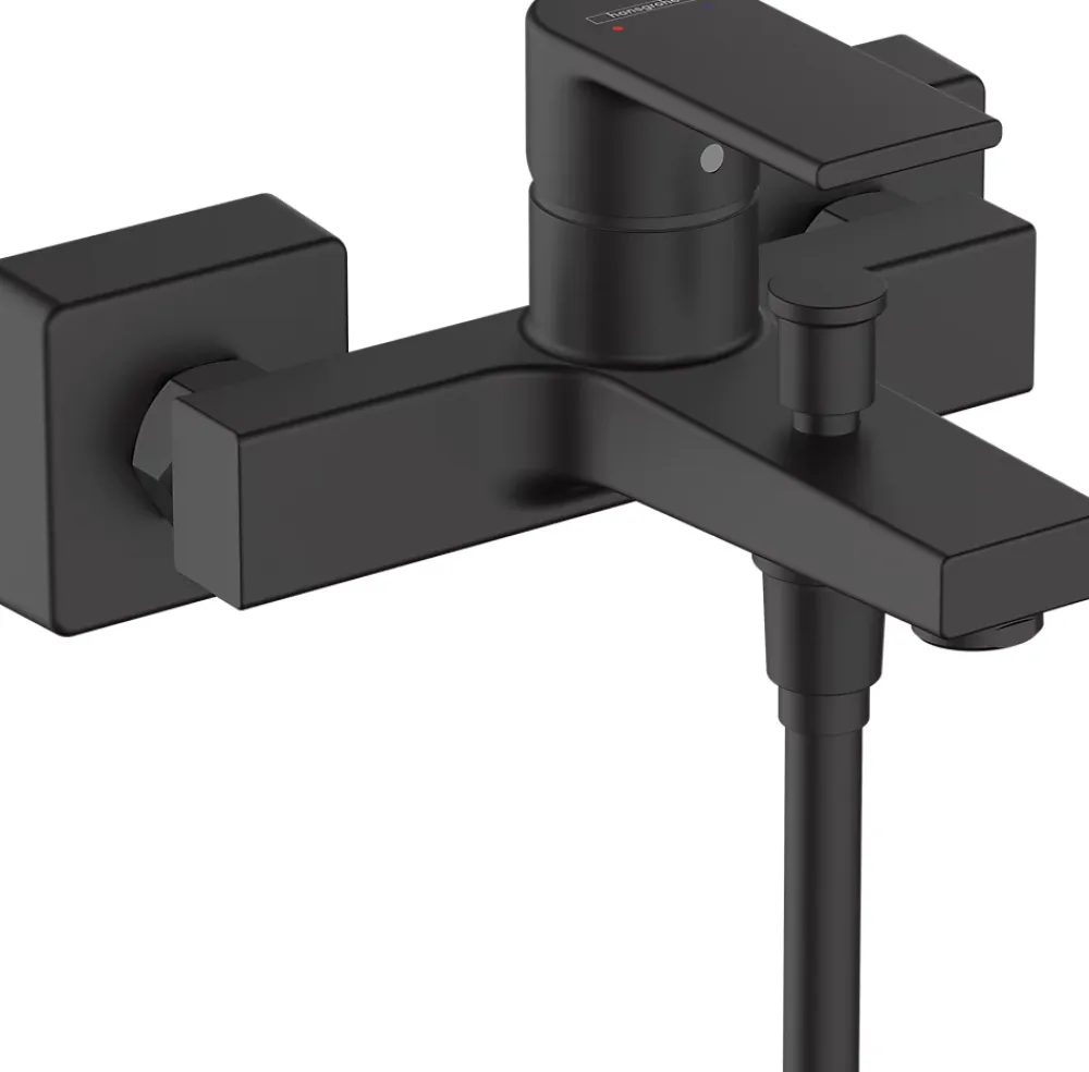 Robinet De Baignoire|Hansgrohe Mitigeur de baignoire mécanique Vernis Shape noir mat