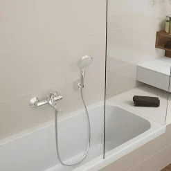 Robinet De Baignoire|Hansgrohe Mitigeur de baignoire Waterforms Eco chromé