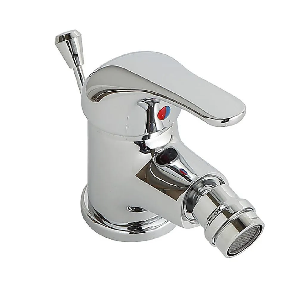 Robinet De Bidet|Kiamami Valentina Mitigeur De Bidet Monocommande Avec Bonde Et Mousseur Chromé - Enter