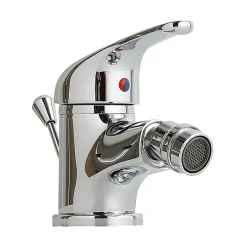 Robinet De Bidet|Kiamami Valentina Mitigeur De Bidet Monocommande Avec Bonde Et Mousseur Chromé - Enter