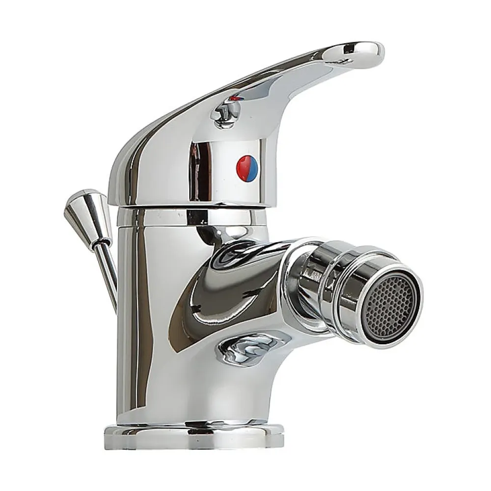 Robinet De Bidet|Kiamami Valentina Mitigeur De Bidet Monocommande Avec Bonde Et Mousseur Chromé - Enter