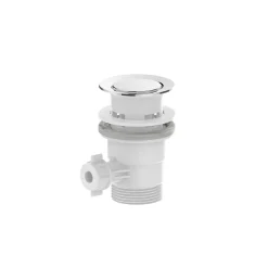GoodHome Mitigeur de bidet monotrou avec mousseur orientable, chrome, Owens