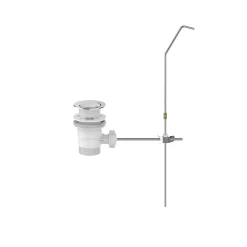 GoodHome Mitigeur de bidet monotrou avec mousseur orientable, chrome, Owens