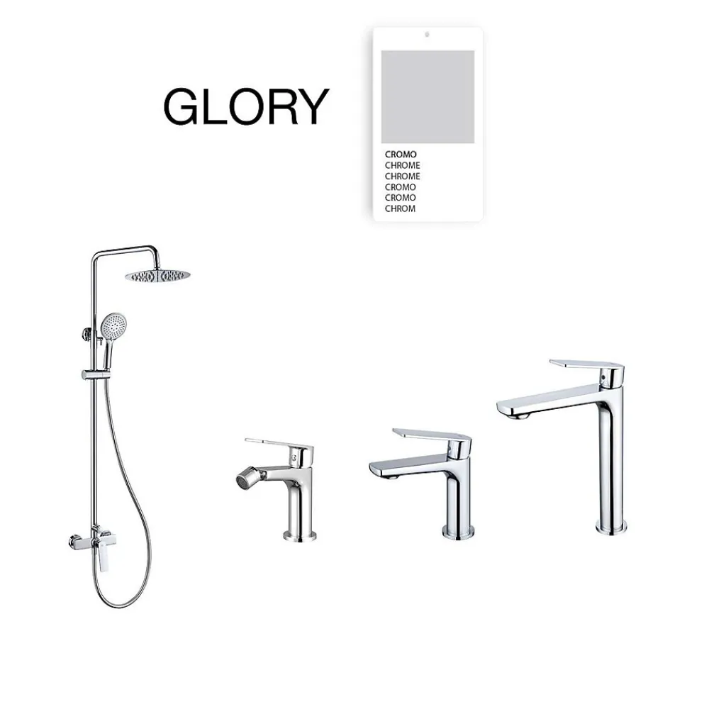 Robinet De Bidet|Poalgi Mitigeur de bidet SKY BATH chromé série GLORY
