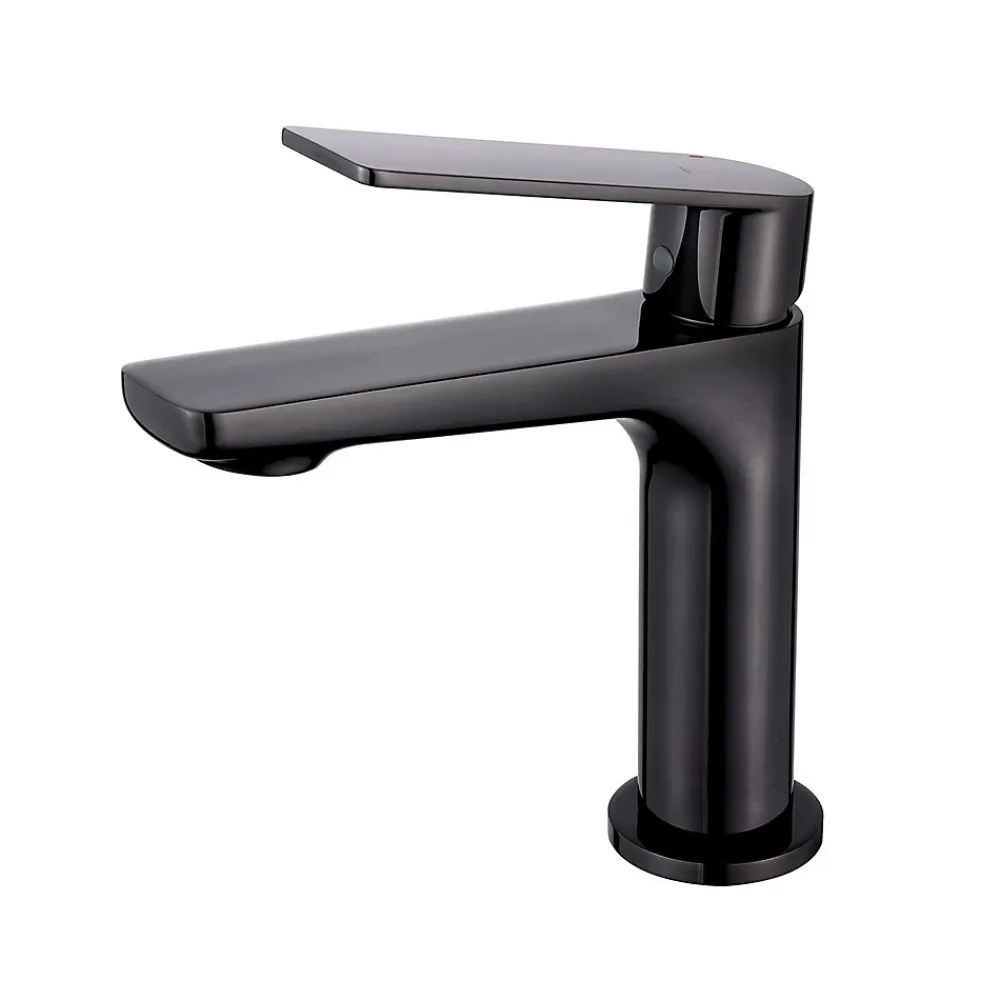 Robinet De Bidet|Poalgi Mitigeur de bidet SKY BATH noir cristal PVD série GLORY