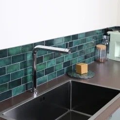 Evier Et Robinet De Buanderie|Essebagno Mitigeur de cuisine argenté avec douchette Magic