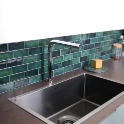 Evier Et Robinet De Buanderie|Essebagno Mitigeur de cuisine argenté avec douchette Magic