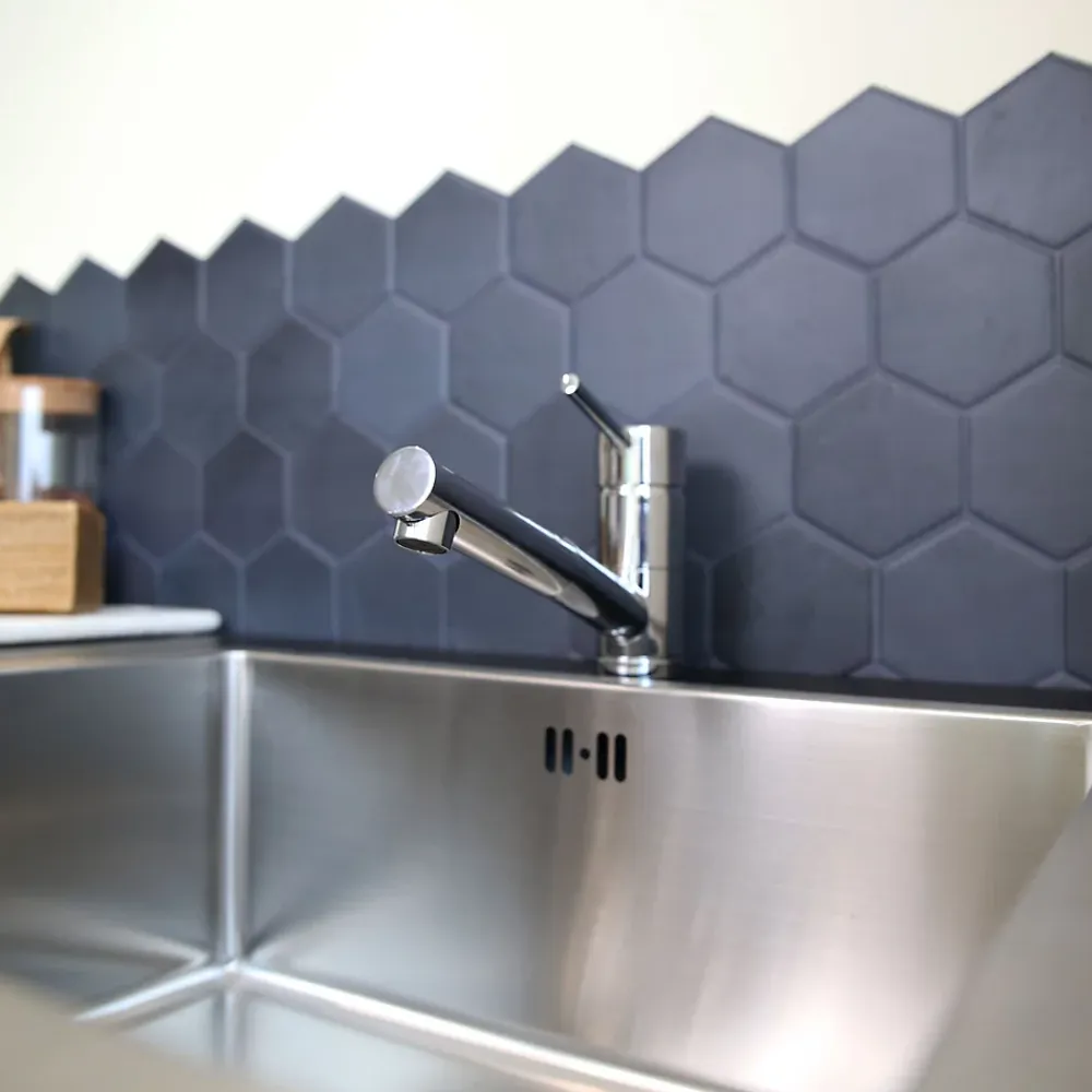 Evier Et Robinet De Buanderie|Essebagno Mitigeur de cuisine avec douchette chromé Tubic