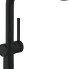 Evier Et Robinet De Buanderie|Hansgrohe Mitigeur de cuisine avec douchette noir mat Talis M 54 bec droit