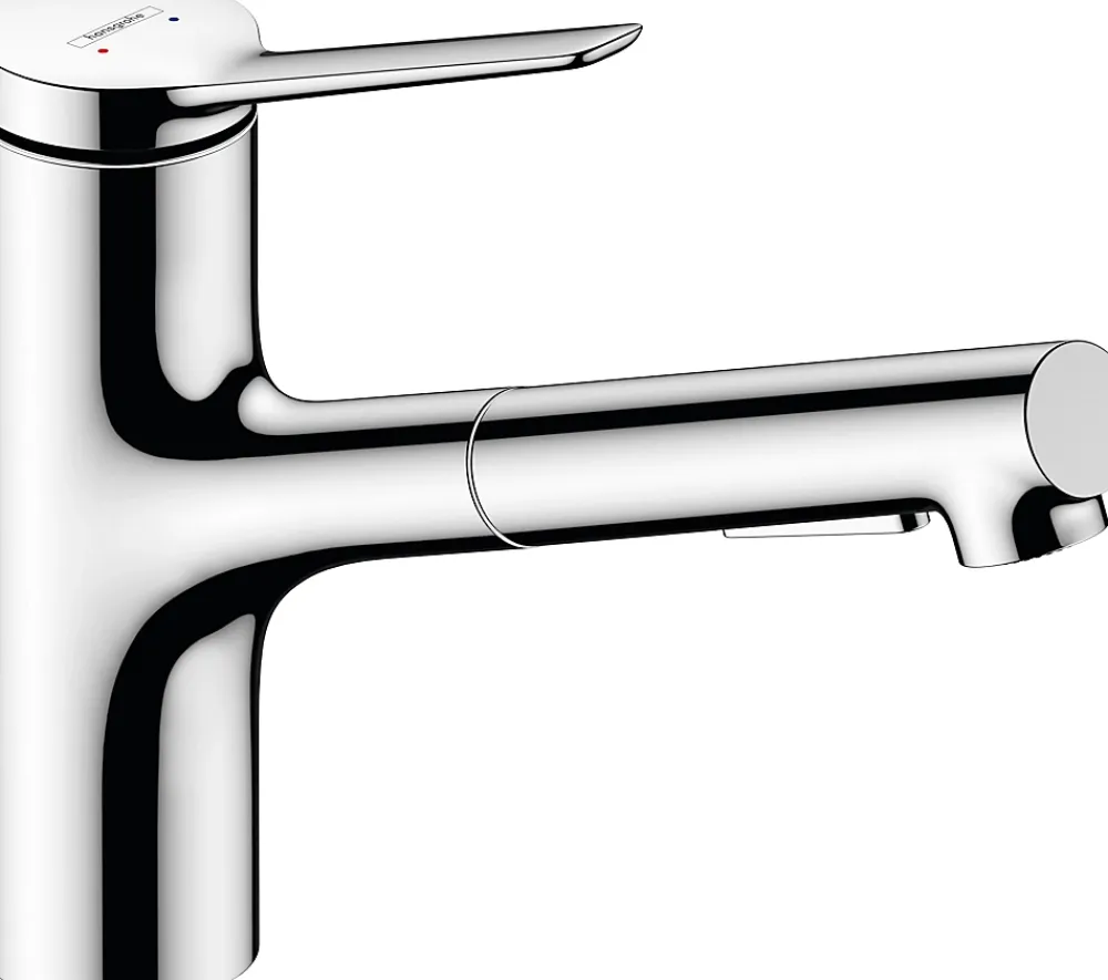 Hansgrohe Mitigeur de cuisine avec douchette extractible chromé Zesis M33 H. 219mm