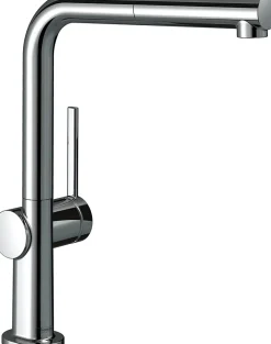Evier Et Robinet De Buanderie|Hansgrohe Mitigeur de cuisine avec douchette extractible chromé Talis M54 H. 296 cm