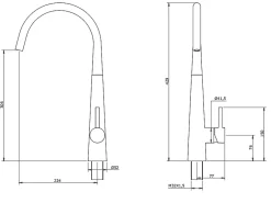 Evier Et Robinet De Buanderie|Kramer Mitigeur de cuisine chrome Groupe Wave