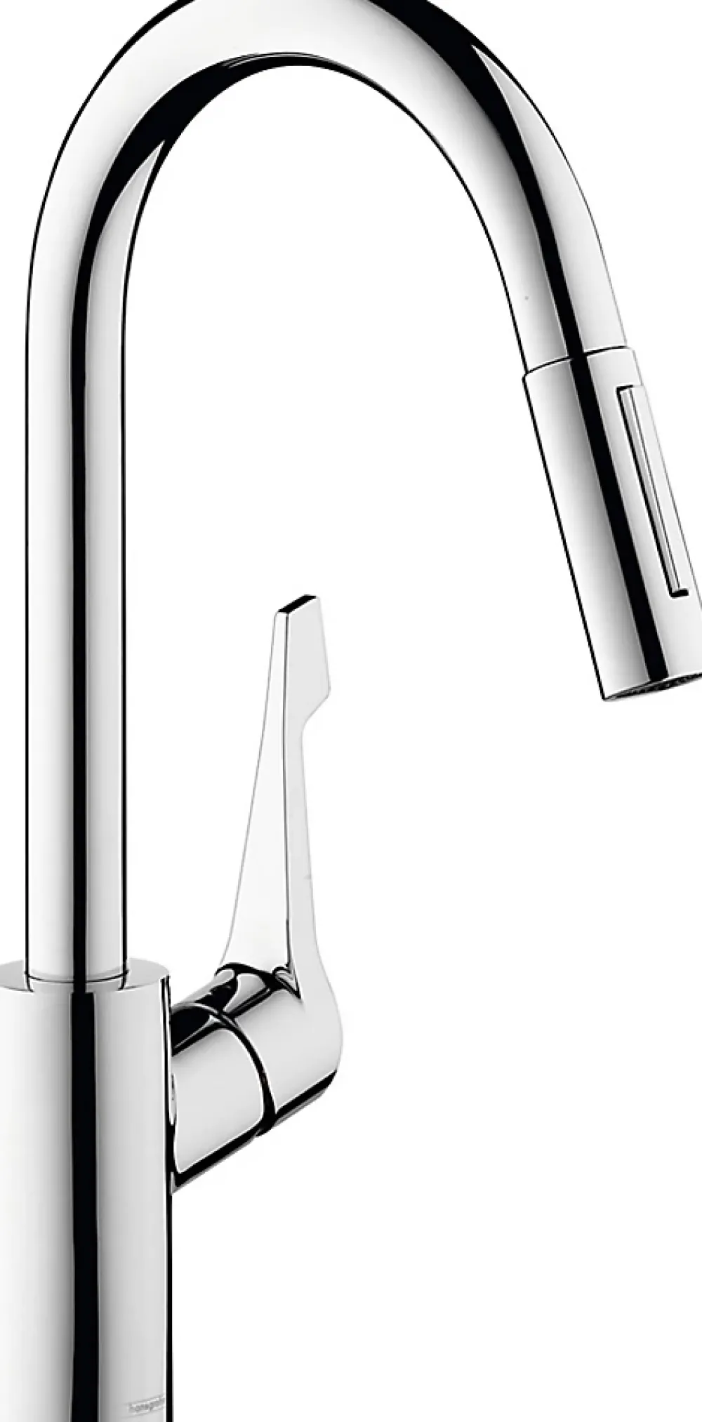 Hansgrohe Mitigeur de cuisine chromé avec douchette Cento XL