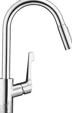 Hansgrohe Mitigeur de cuisine chromé avec douchette Cento XL