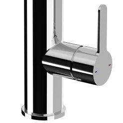 GoodHome Mitigeur de cuisine chromé Zanthe