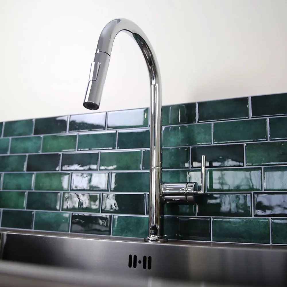 Essebagno Mitigeur de cuisine chromé Iconic