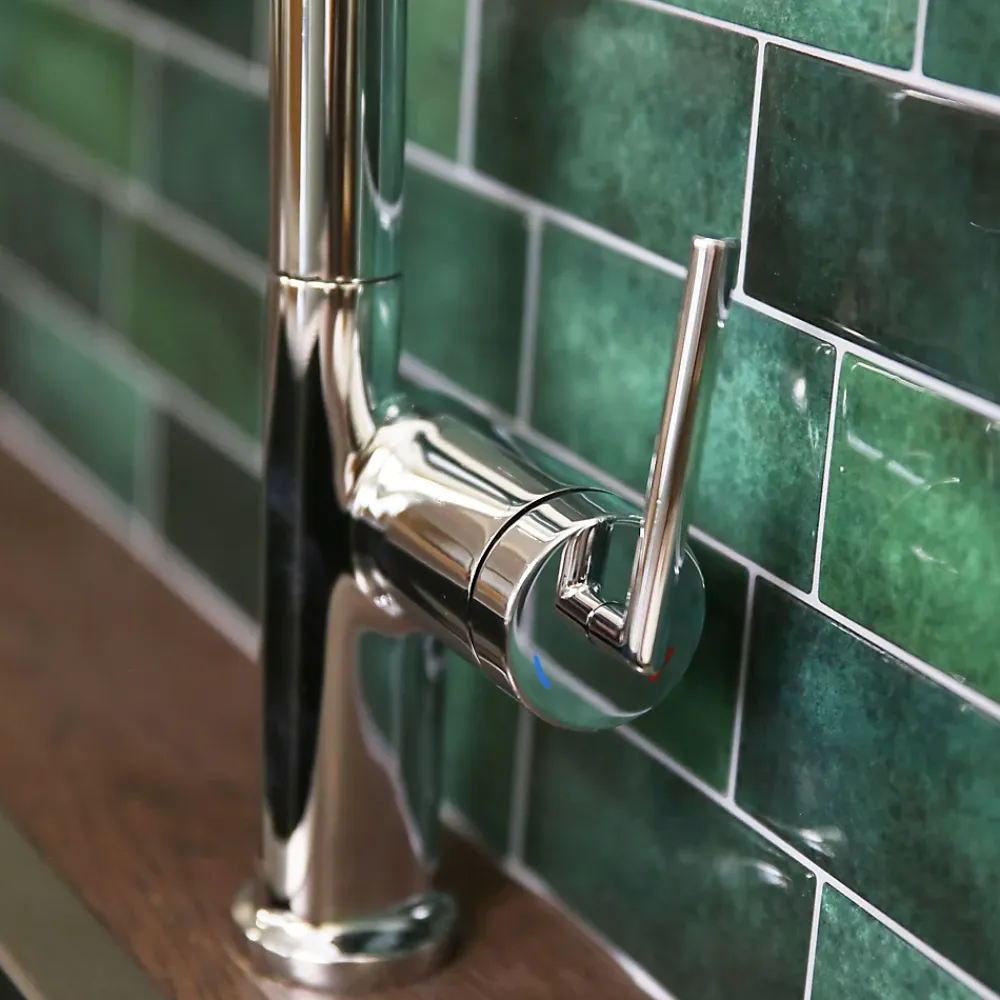 Essebagno Mitigeur de cuisine chromé Iconic