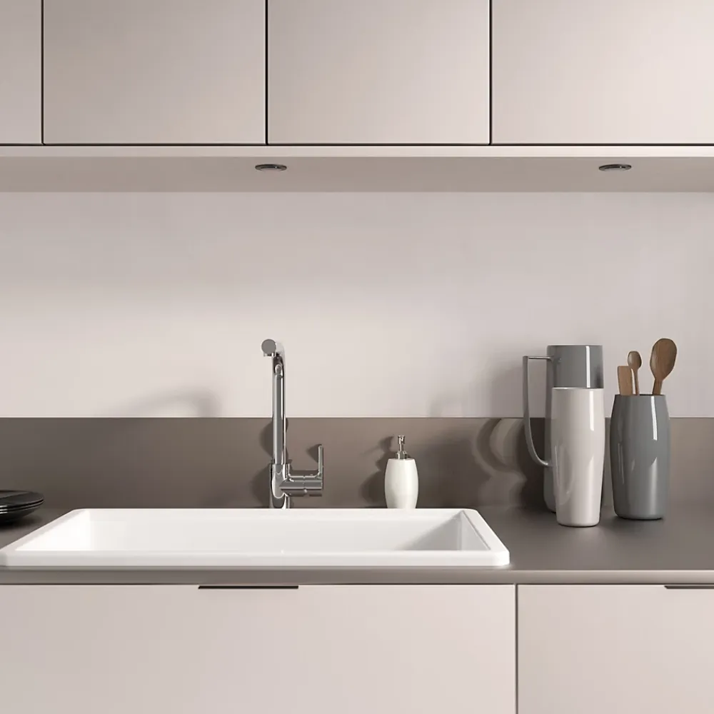 Kramer Mitigeur de cuisine chromé avec douchette Groupe Nook