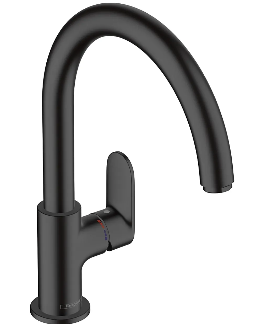 Hansgrohe Mitigeur de cuisine en laiton Vernis noir mat