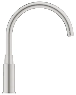 Evier Et Robinet De Buanderie|Grohe Mitigeur de cuisine Quickfix Cumbria inox brossé