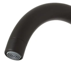 Cooke & Lewis Mitigeur de cuisine haut en laiton noir H.33,5 cm, Katiki