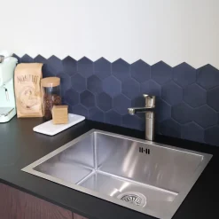 Essebagno Mitigeur de cuisine inox Sool