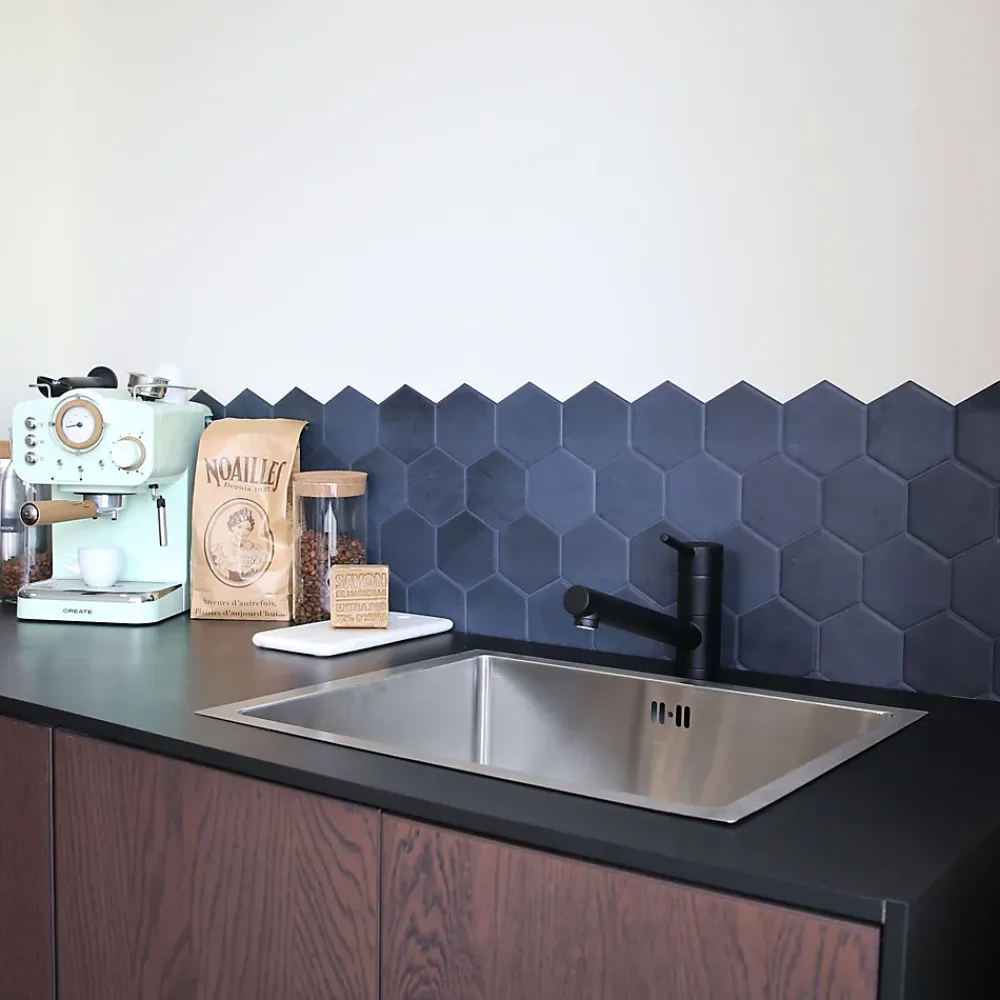 Evier Et Robinet De Buanderie|Essebagno Mitigeur de cuisine noir Tubic