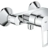Grohe Mitigeur de douche 2 trous StartLoop en métal coloris chromé entraxe 150 mm