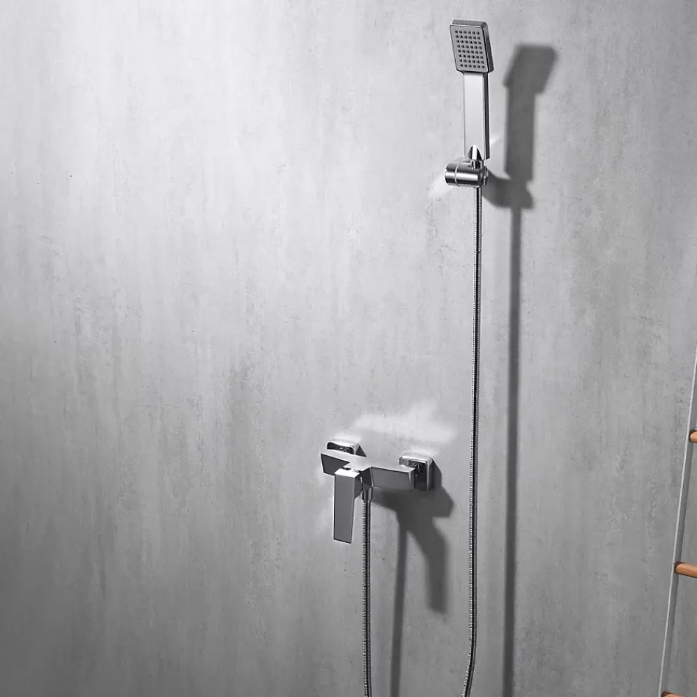 Colonne De Douche Mécanique|Imex Mitigeur de Douche anti-calcaire Chrome ART BDAR025-5