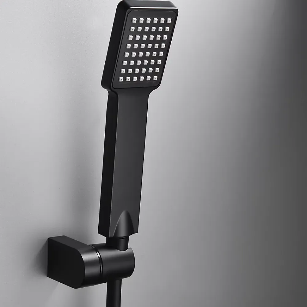 Colonne De Douche Mécanique|Imex Mitigeur de Douche anti-calcaire Noir Mat ART BDAR025-5NG