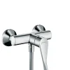 Hansgrohe Mitigeur de douche avec poignée extra longue Focus Care, chrome, Focus