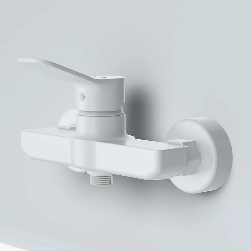 Am.Pm Europe Mitigeur de douche mécanique Robinet Salle de Bain Blanc, FXA20033 X-Joy AM.PM
