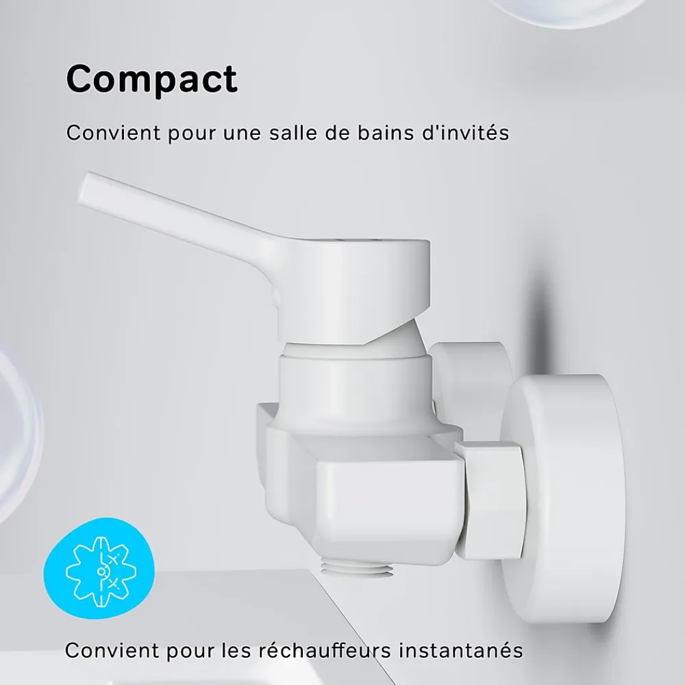 Am.Pm Europe Mitigeur de douche mécanique Robinet Salle de Bain Blanc, FXB20033 X-Joy S AM.PM
