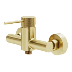 Robinet De Douche|GoodHome Mitigeur de douche mécanique, doré, Owens