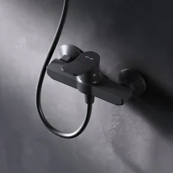 Am.Pm Europe Mitigeur de douche mécanique Robinet Salle de Bain Noir Mat, FXA20022 X-Joy AM.PM