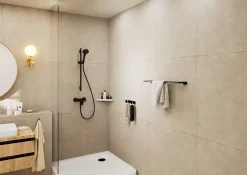 Robinet De Douche|Hansgrohe Mitigeur de douche mécanique noir mat Vernis Blend