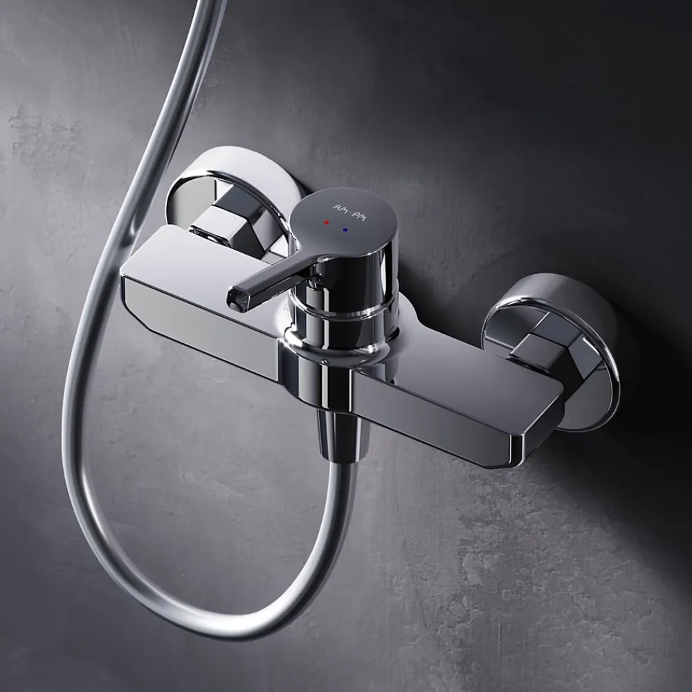 Am.Pm Europe Mitigeur de douche mécanique Robinet Salle de Bain Chromé, FXB20000 X-Joy S AM.PM