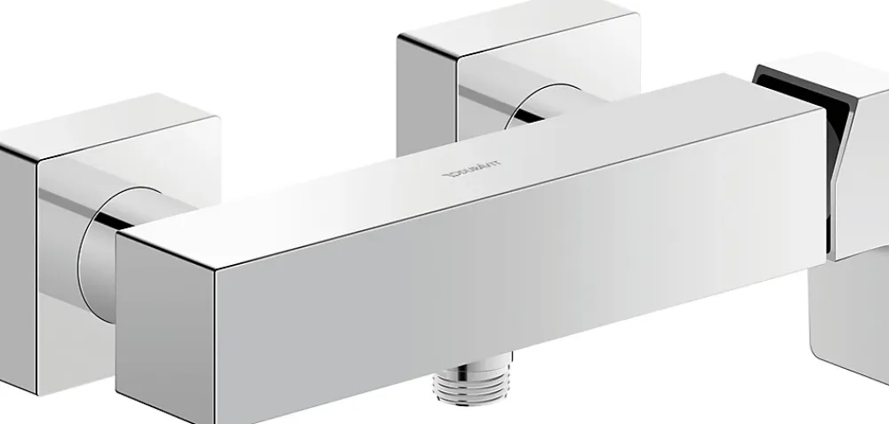 Duravit Mitigeur de douche monocommande Chrome - apparent - 1 sortie - 27,9x10,5x9,8cm - Manhattan