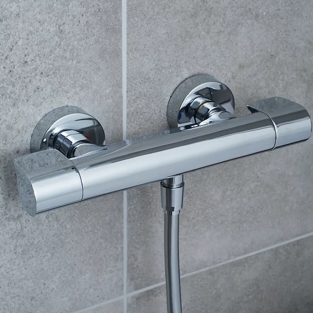 GoodHome Mitigeur de douche thermostatique Cavally