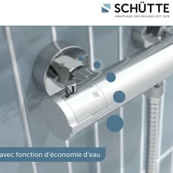 Schütte Mitigeur de douche thermostatique LONDON chromé