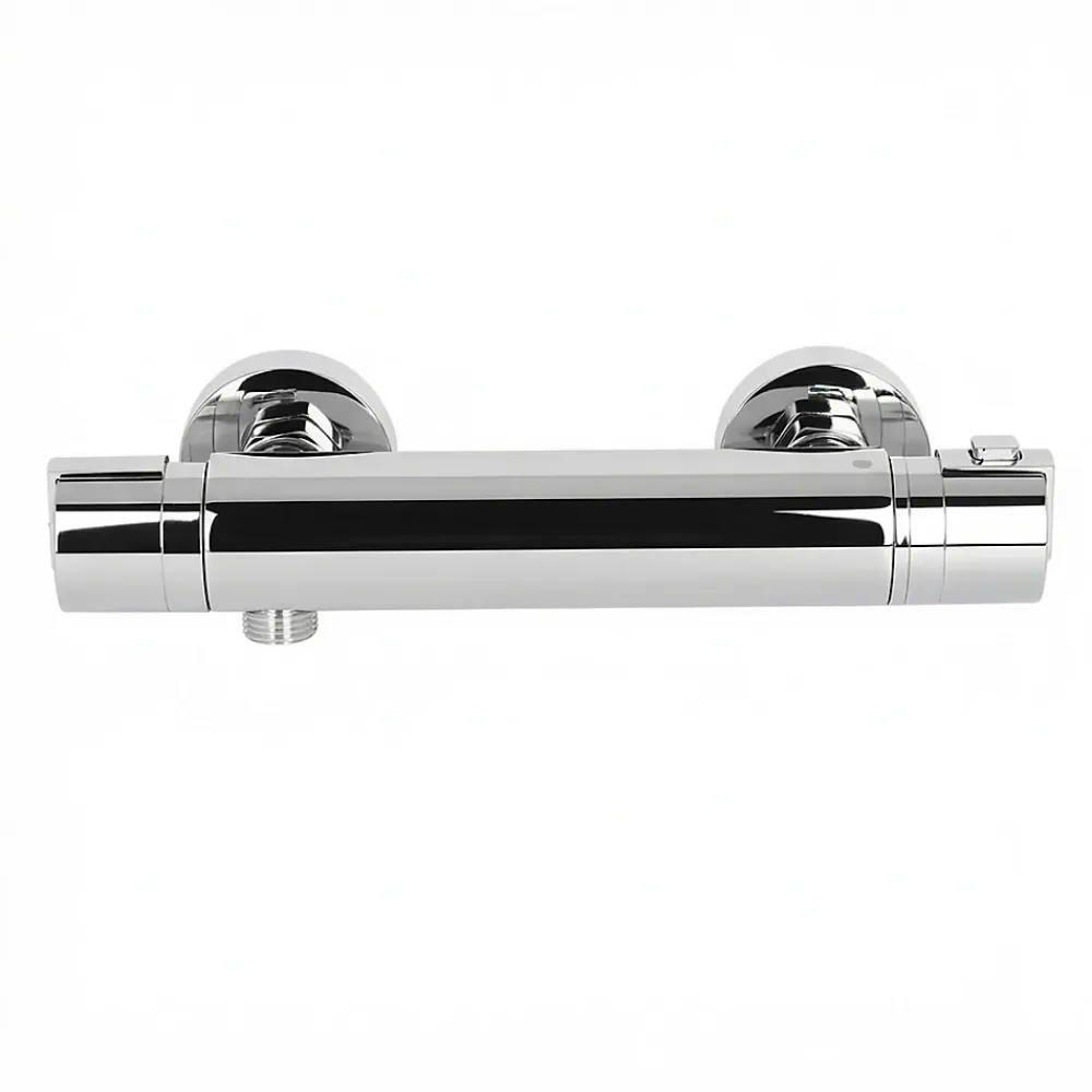 GoodHome Mitigeur de douche thermostatique, chrome, Myra