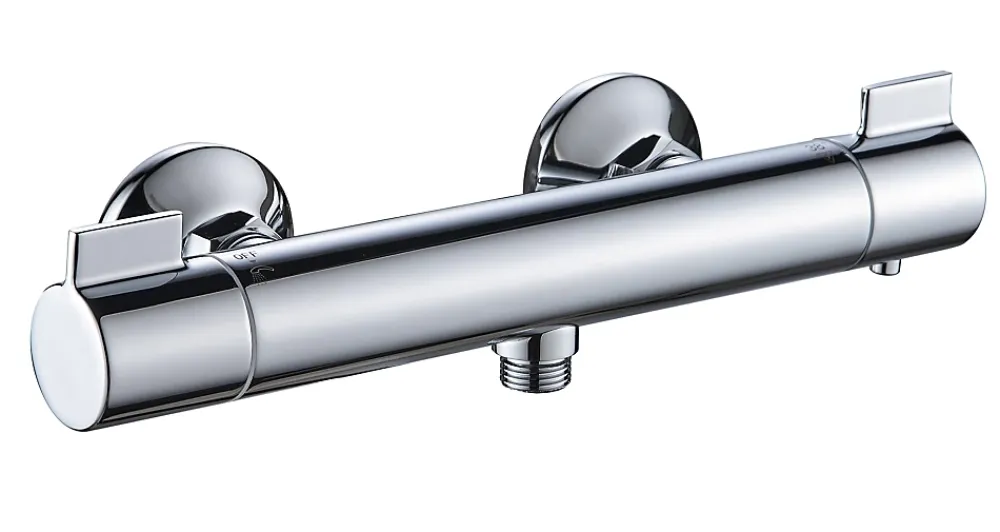 Robinet De Douche|Edouard Rousseau Mitigeur de douche thermostatique chrome, Sferou
