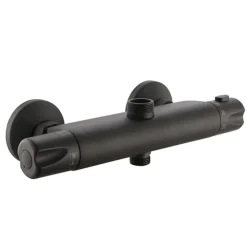 Edouard Rousseau Mitigeur de douche thermostatique noir Breva