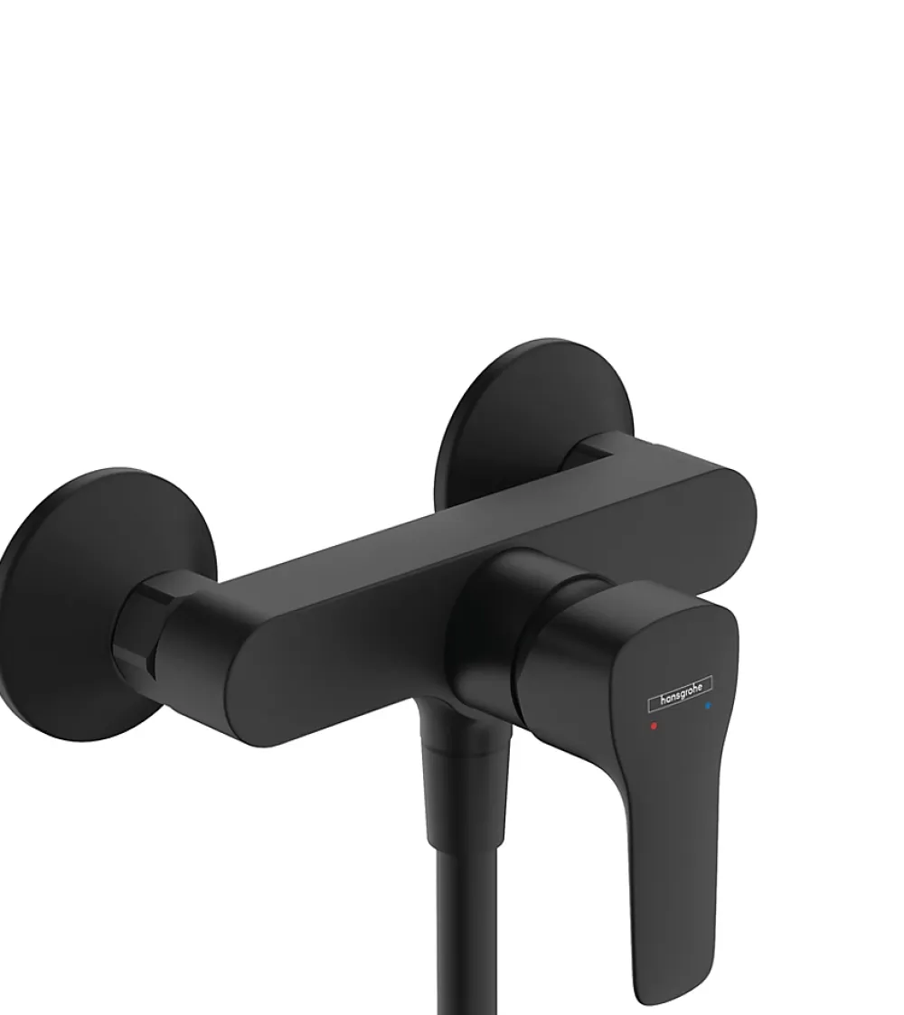 Hansgrohe Mitigeur de douche thermostatique noir mat MySport
