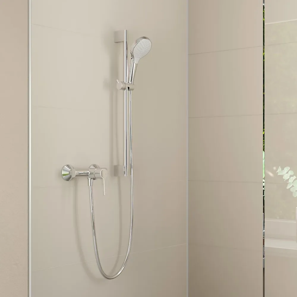 Robinet De Douche|Hansgrohe Mitigeur de douche Waterforms Eco chromé