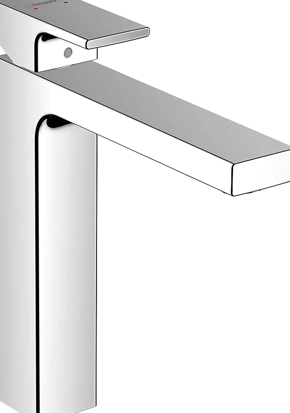 Robinet Lavabo Et Vasque|Hansgrohe Mitigeur de lavabo 190 Vernis Shape chromé