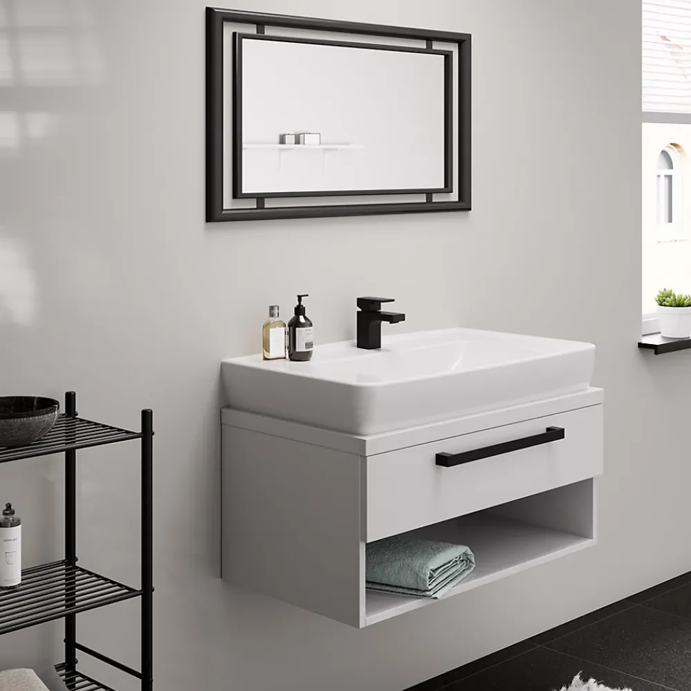 Hansgrohe Mitigeur de lavabo 70 Vernis Shape noir mat